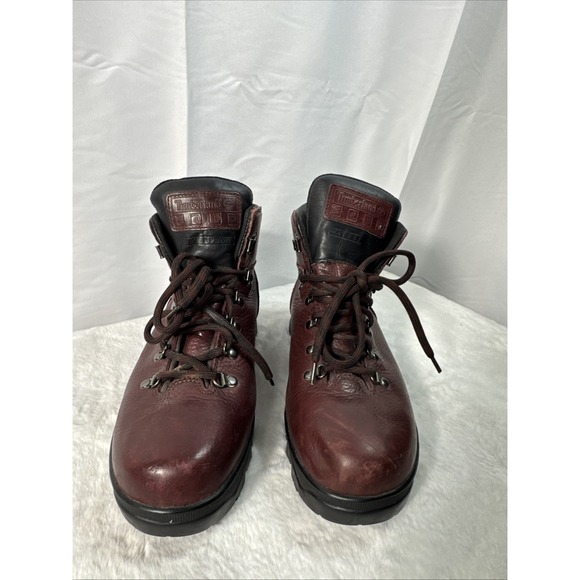 Timberland Euro Hiker  Boots Men\'s  Burgundy Size 11 Medium main image 5